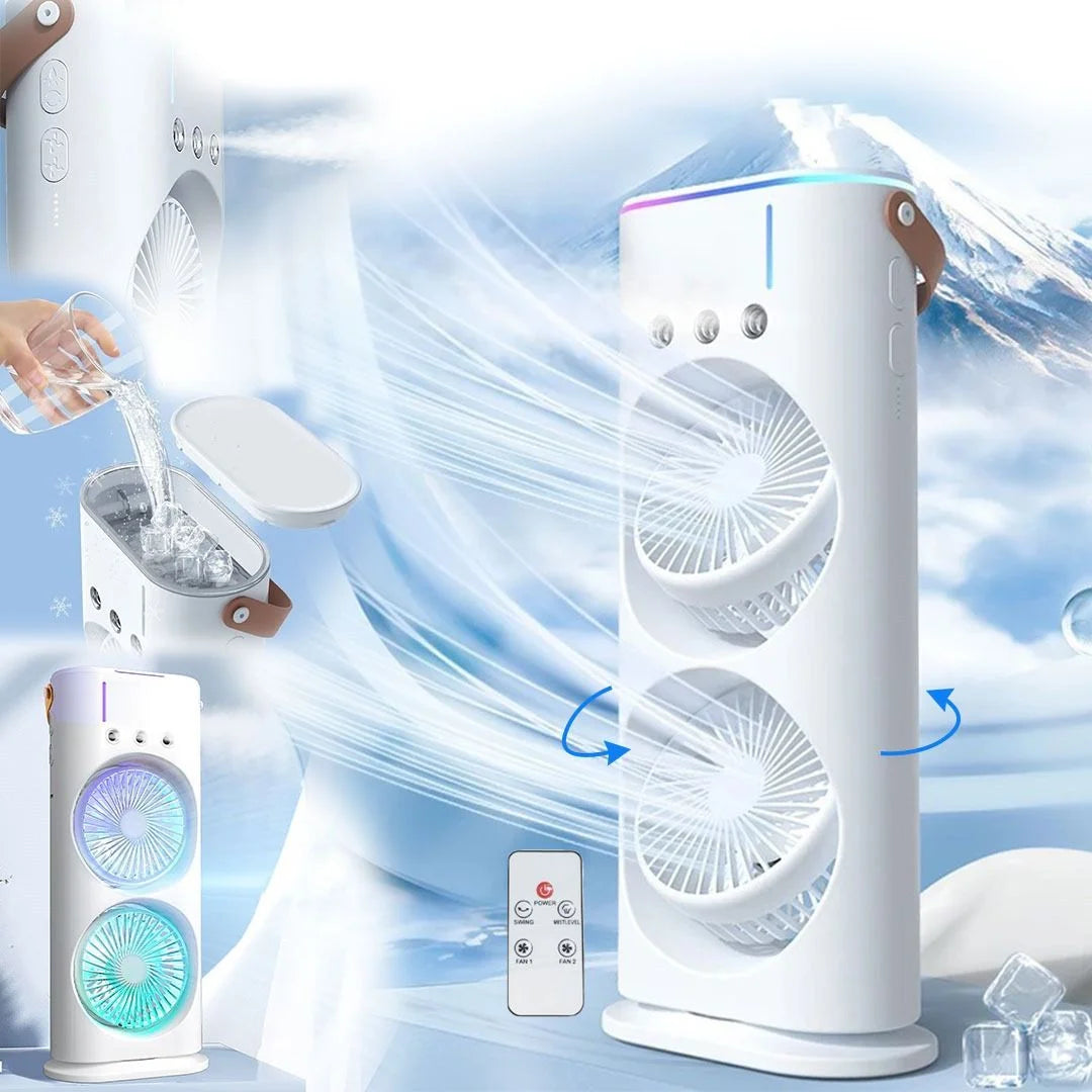 ❄️ TurboFresh – Mini Climatiseur 3-en-1 Intelligent