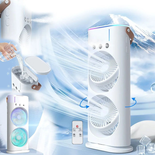 ❄️ TurboFresh – Mini Climatiseur 3-en-1 Intelligent